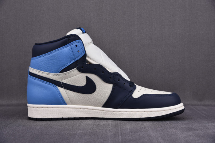 AIR JORDAN 1 RETRO HIGH OBSIDIAN UNC 555088-140